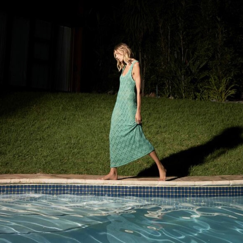 Long Crotchet Dress (Zara)